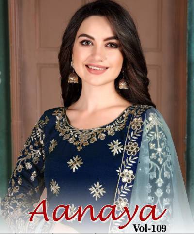Aanaya Vol 109 By Twisha Attractive Work Patiyala Salwar Suits